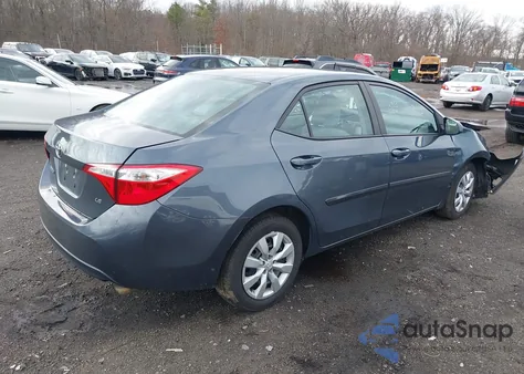 2016 Toyota Corolla Le z USA, uszkodzony, nr VIN 2T1BURHE2GC658744